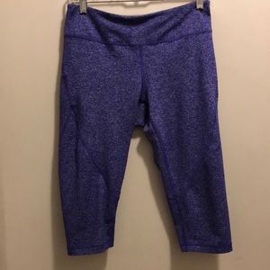 Zella Capri Leggings (Purple)